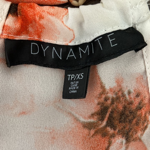 Dynamite Floral Halter Dress - Size XS - Picture 5 of 5